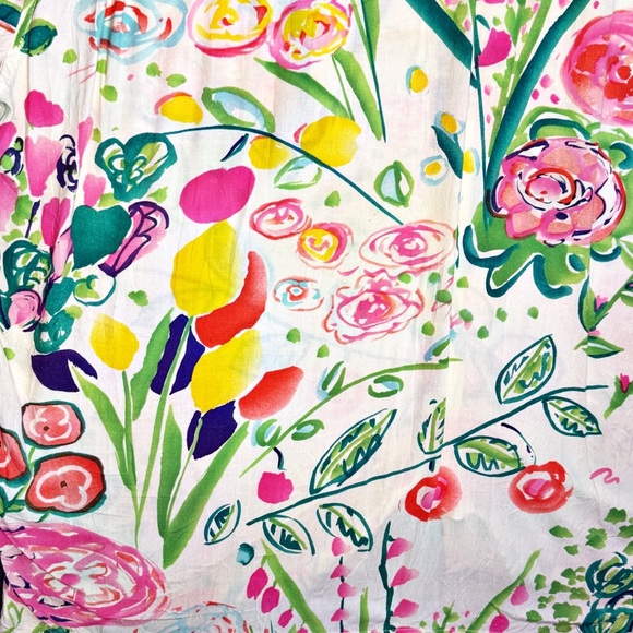 Vintage JAMS WORLD Men’s ENCHANTED Print Hawaiian Shirt Sz XL Floral 80s Rayon - Picture 7 of 10